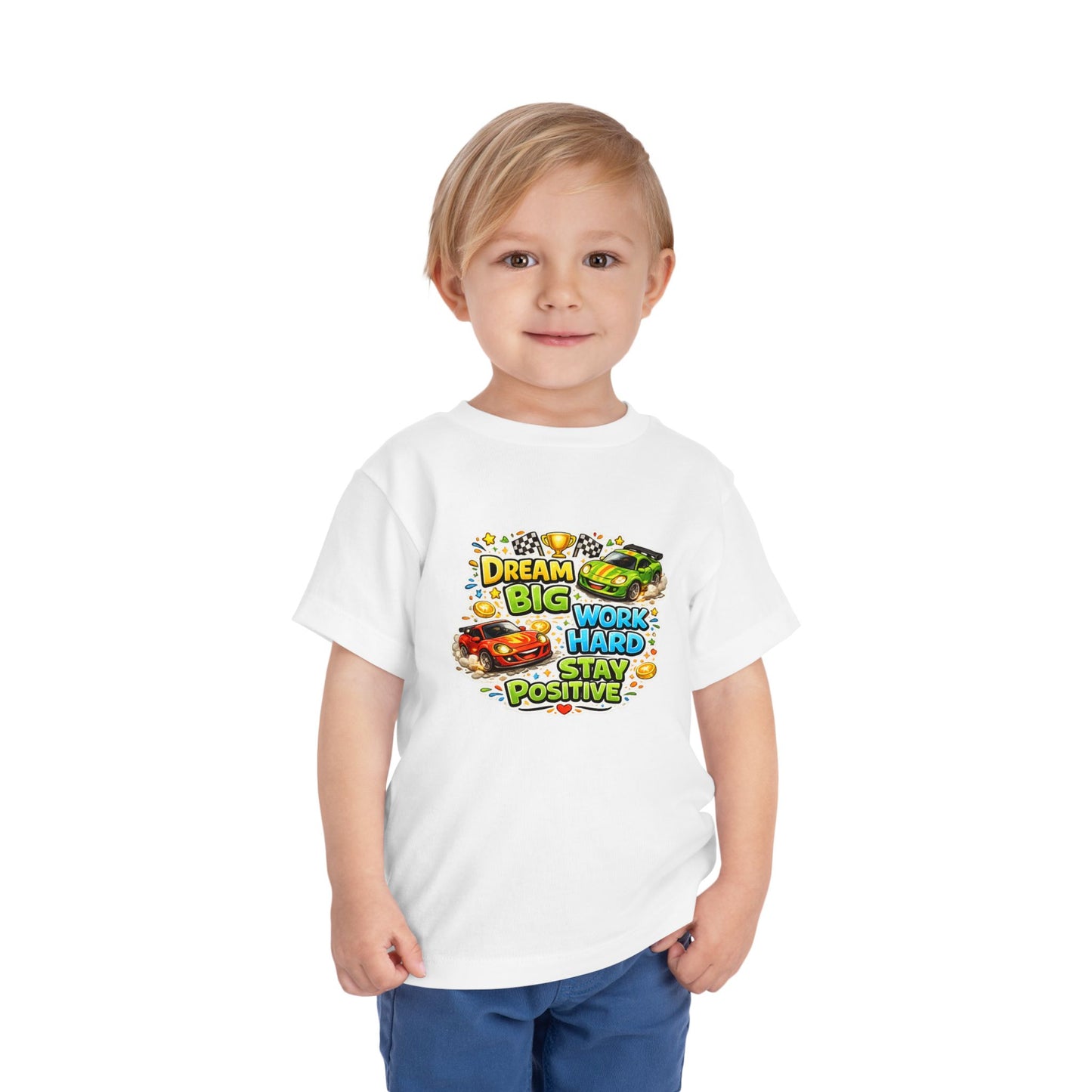 Toddler Motivational T-Shirt | Inspirational Kids Graphic Tee | Soft Cotton Toddler Shirt | Positive Mindset Children's Clothing | Everyday Comfort Tee