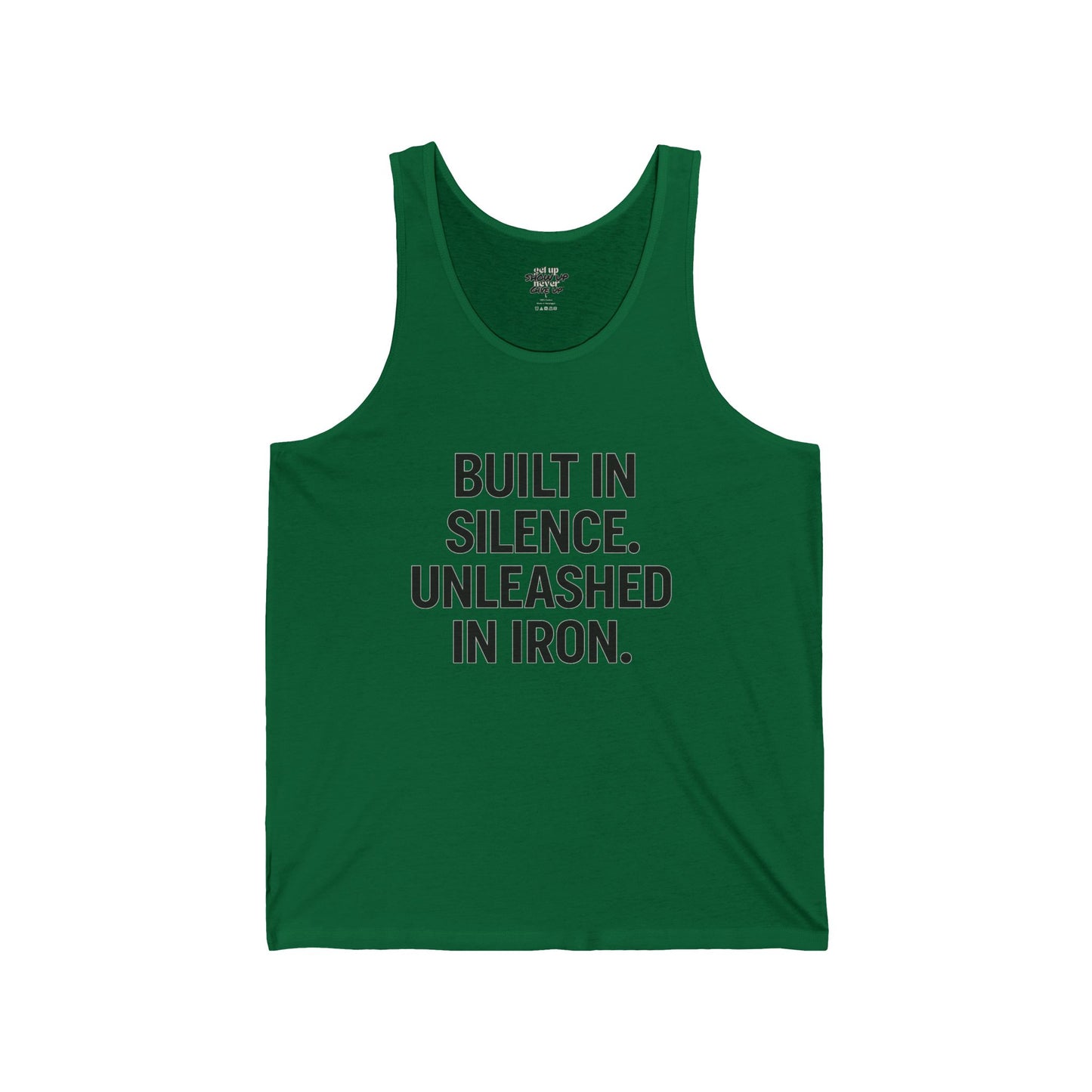 Built in silence unleashed in iron muscle tank