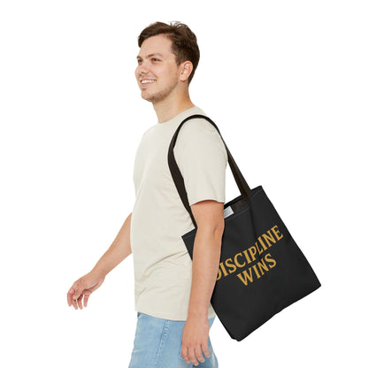 Discipline Wins. Tote Bag