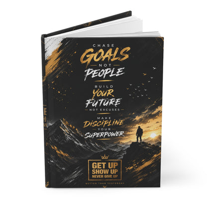 Luxury Hardcover Journal Notebook – Premium Lined Writing Journal for Goal Setting, Gratitude, Planning & Daily Reflecti