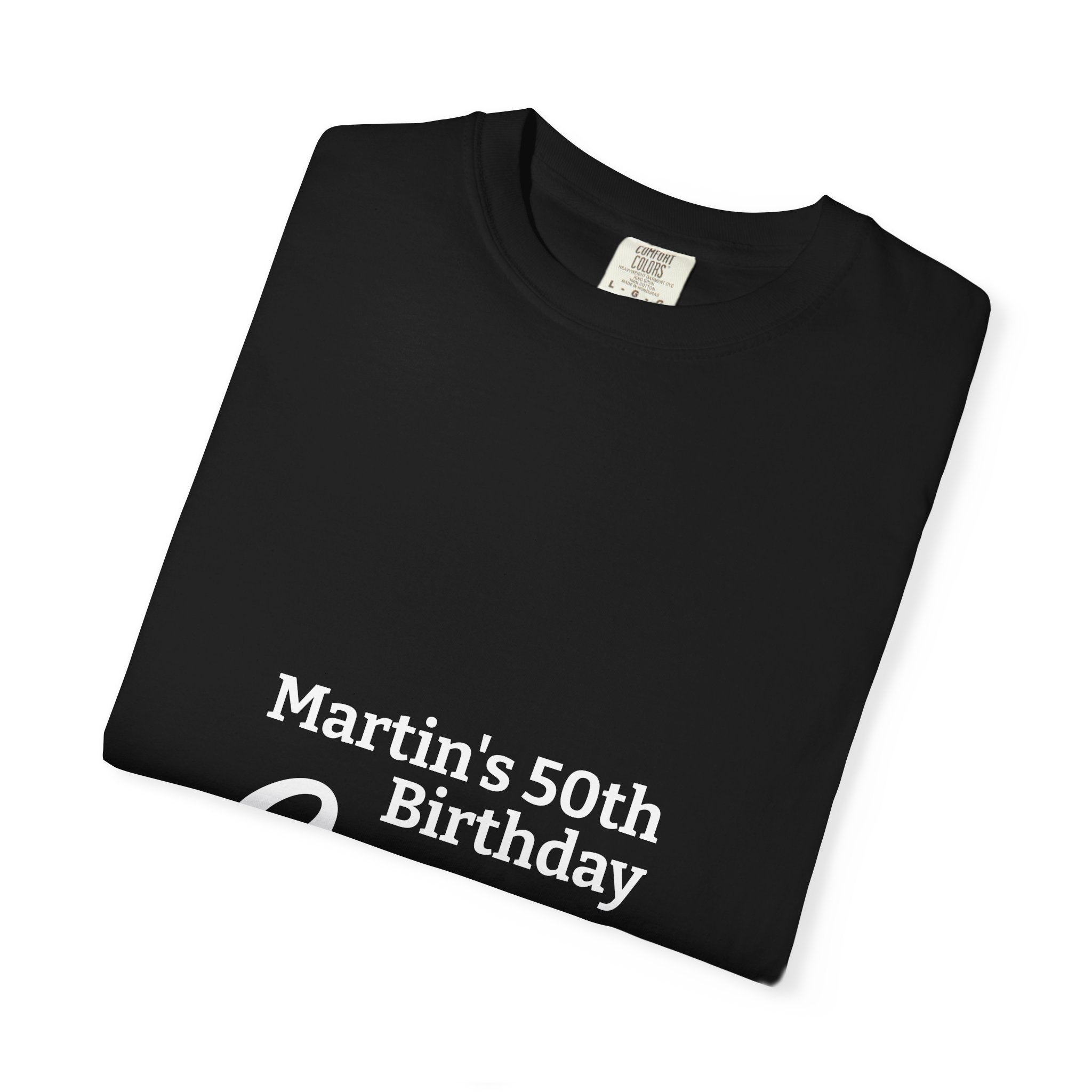 Custom Name & Age Birthday Crew T-Shirt – Personalized Group Shirt