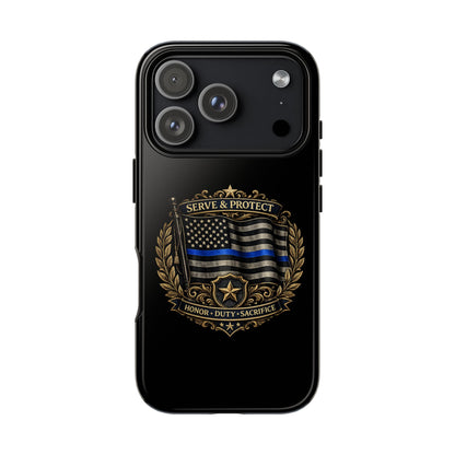Blue Line Legacy Tough Phone Case