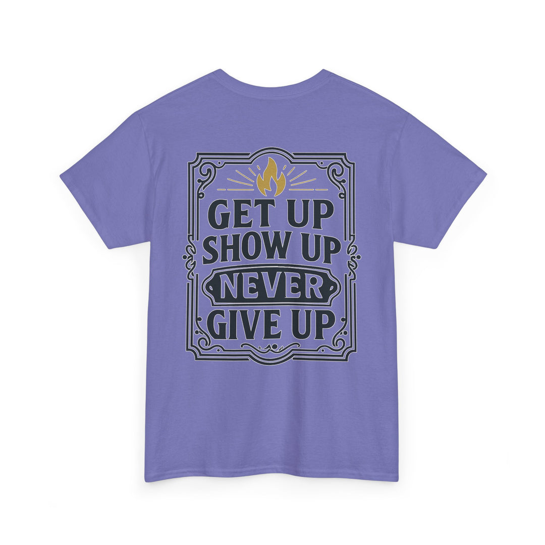 Barbells Over Breakdown. Unisex Heavy Cotton Tee