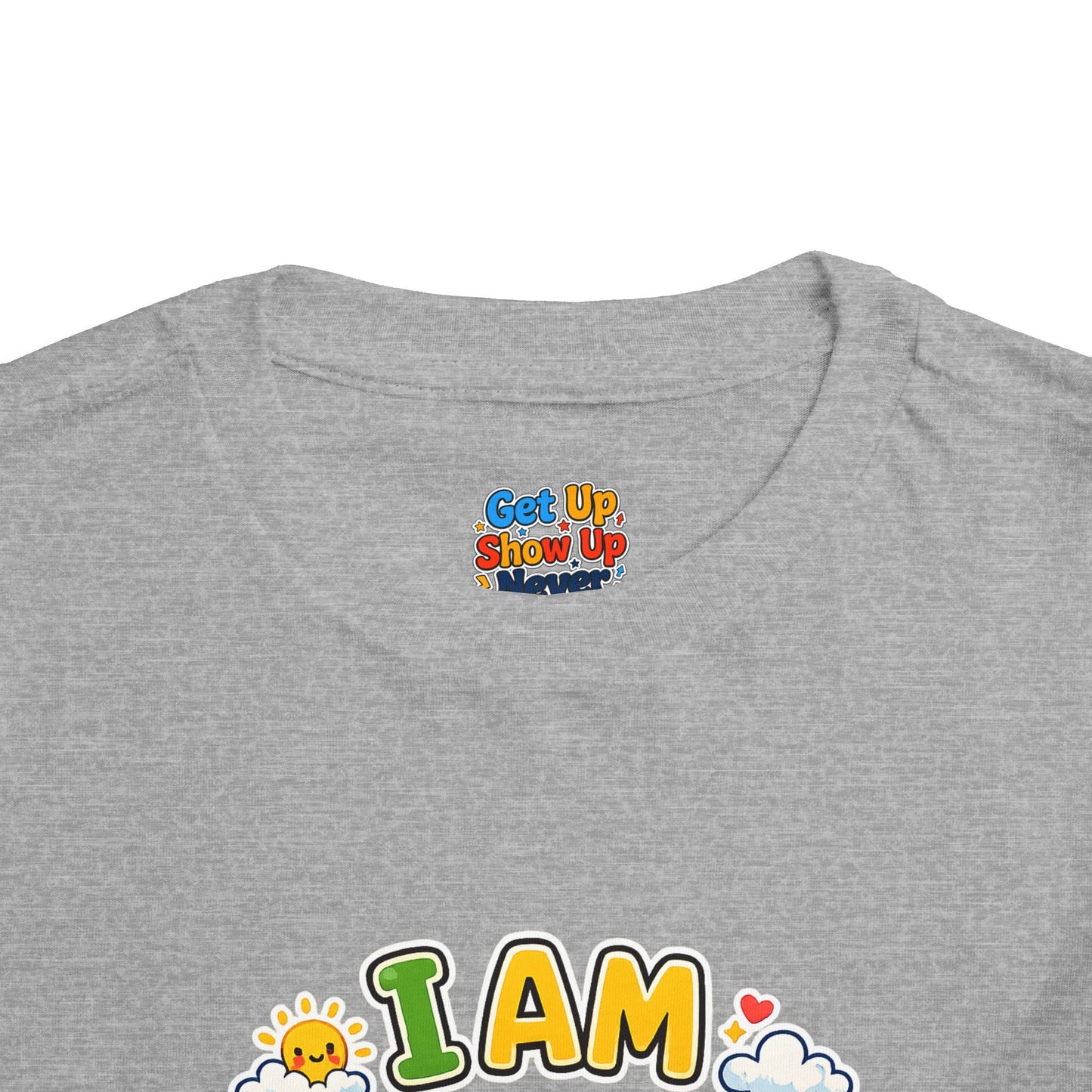 Toddler Motivational T-Shirt | Inspirational Kids Graphic Tee | Soft Cotton Toddler Shirt | Positive Mindset Children's Clothing | Everyday Comfort Tee