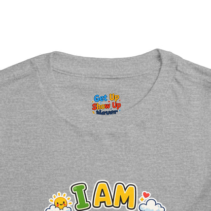 Toddler Motivational T-Shirt | Inspirational Kids Graphic Tee | Soft Cotton Toddler Shirt | Positive Mindset Children's Clothing | Everyday Comfort Tee
