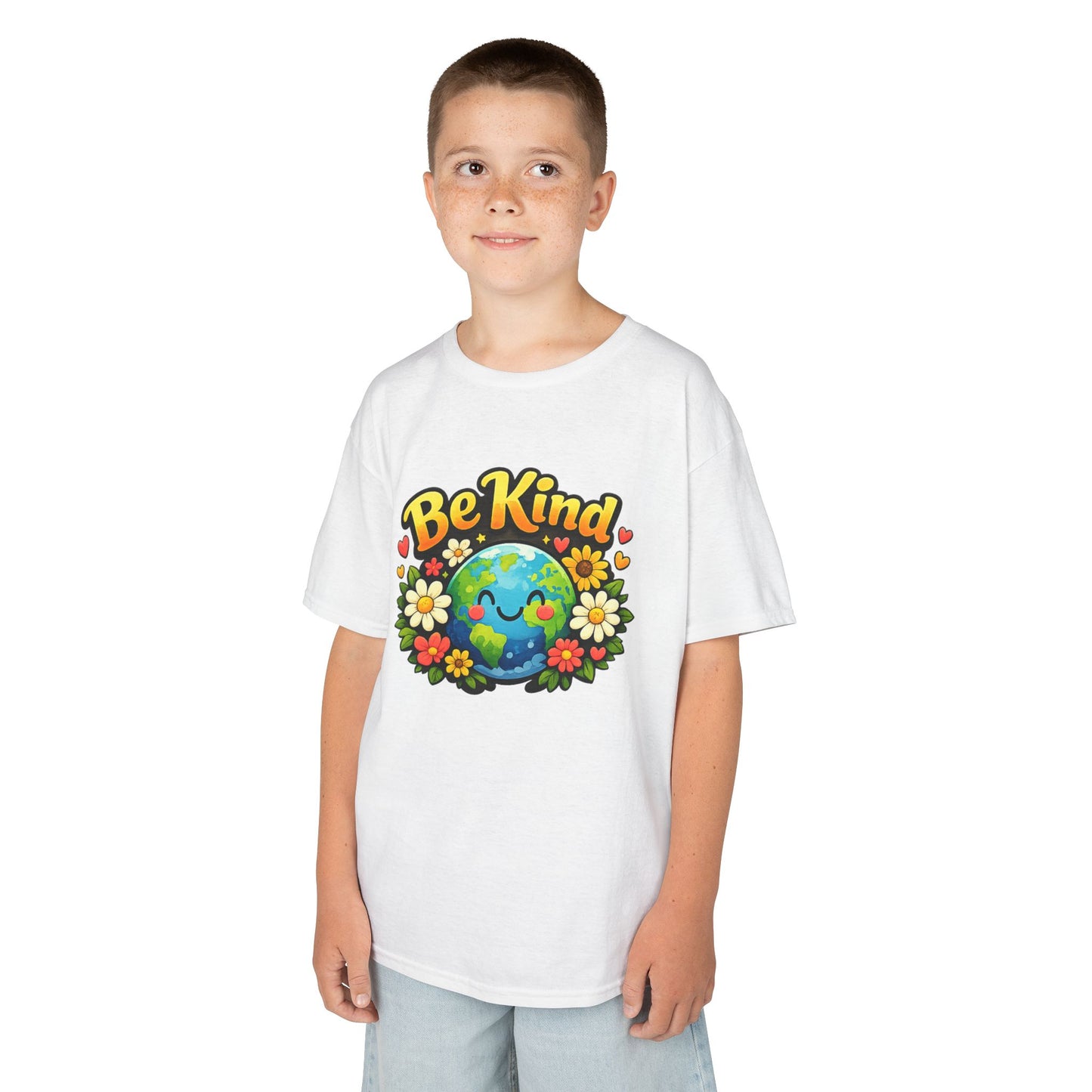 Kids Heavy Cotton™ Tee "Be Kind"