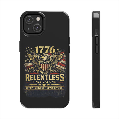 Patriotic 4th of July Tough Phone Case | Shockproof Protective Cover for iPhone & Samsung | USA Independence Day Design