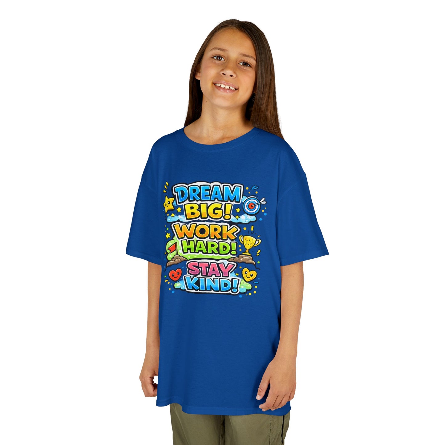Kids Heavy Cotton™ Motivational Shirt