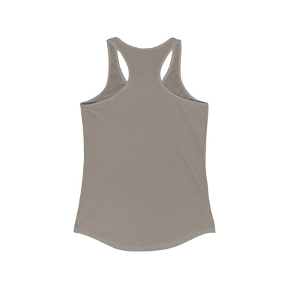 Cardio cute, but can you squat your silence? Women's Racerback Tank