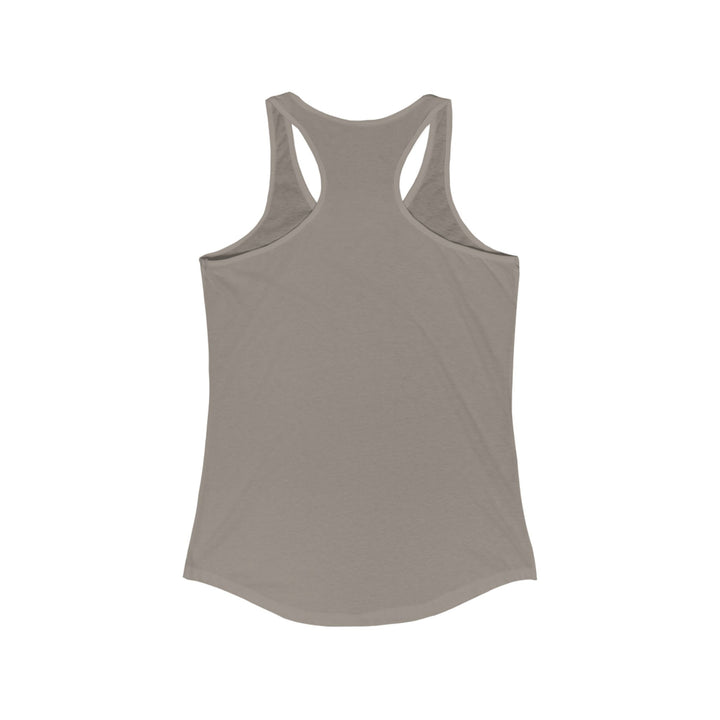 Cardio cute, but can you squat your silence? Women's Racerback Tank