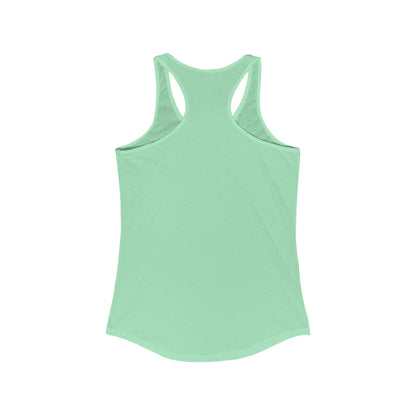 Cardio cute, but can you squat your silence? Women's Racerback Tank