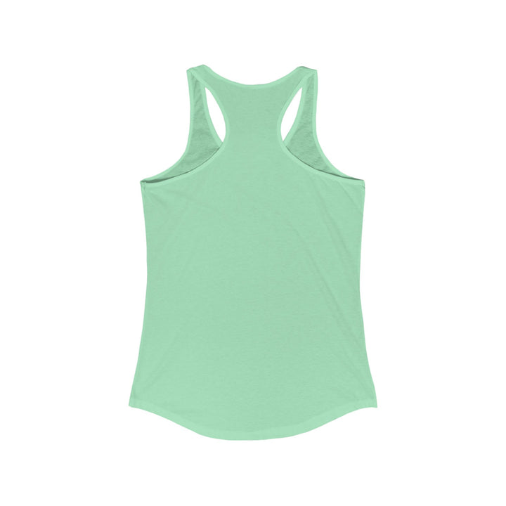 Cardio cute, but can you squat your silence? Women's Racerback Tank