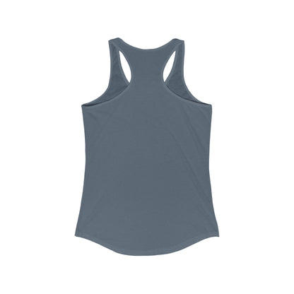 Cardio cute, but can you squat your silence? Women's Racerback Tank