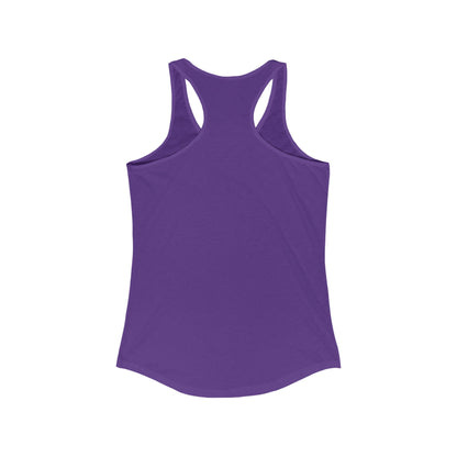 Cardio cute, but can you squat your silence? Women's Racerback Tank