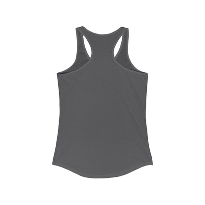 Cardio cute, but can you squat your silence? Women's Racerback Tank