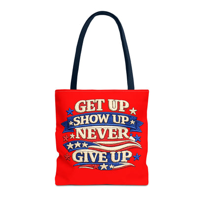Patriotic 4th of July Tote Bag | Reusable American Pride Shopping Bag | USA Independence Day Beach, Grocery & Everyday Carry Tote
