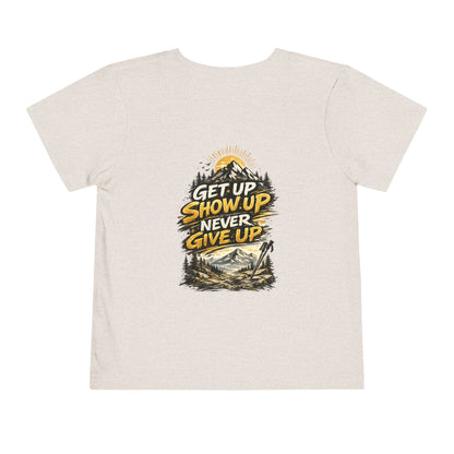 Toddler Motivational T-Shirt | Inspirational Kids Graphic Tee | Soft Cotton Toddler Shirt | Positive Mindset Children's Clothing | Everyday Comfort Tee