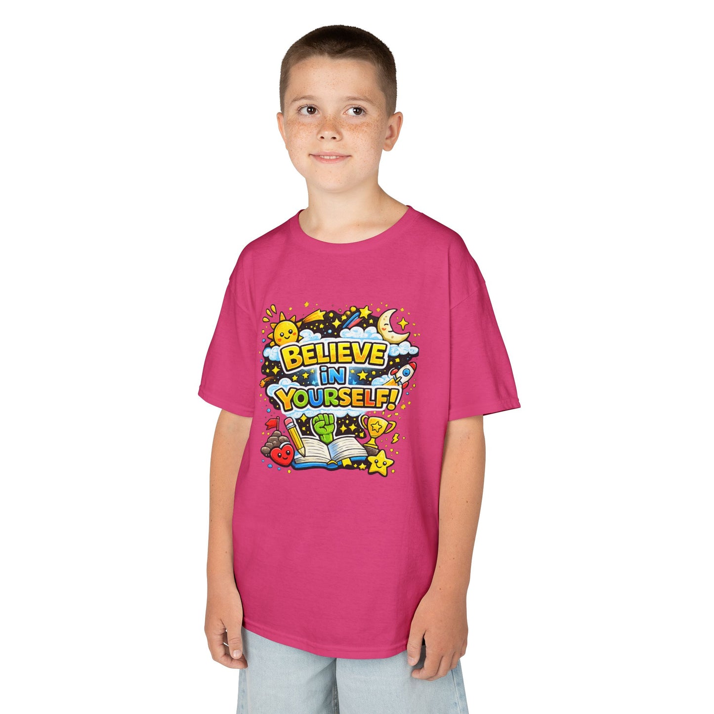 Kids Heavy Cotton™ Motivational T Shirt