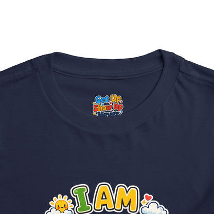Toddler Motivational T-Shirt | Inspirational Kids Graphic Tee | Soft Cotton Toddler Shirt | Positive Mindset Children's Clothing | Everyday Comfort Tee
