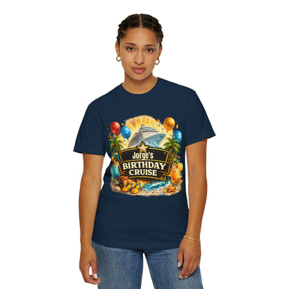 Custom Name Birthday Cruise Shirt