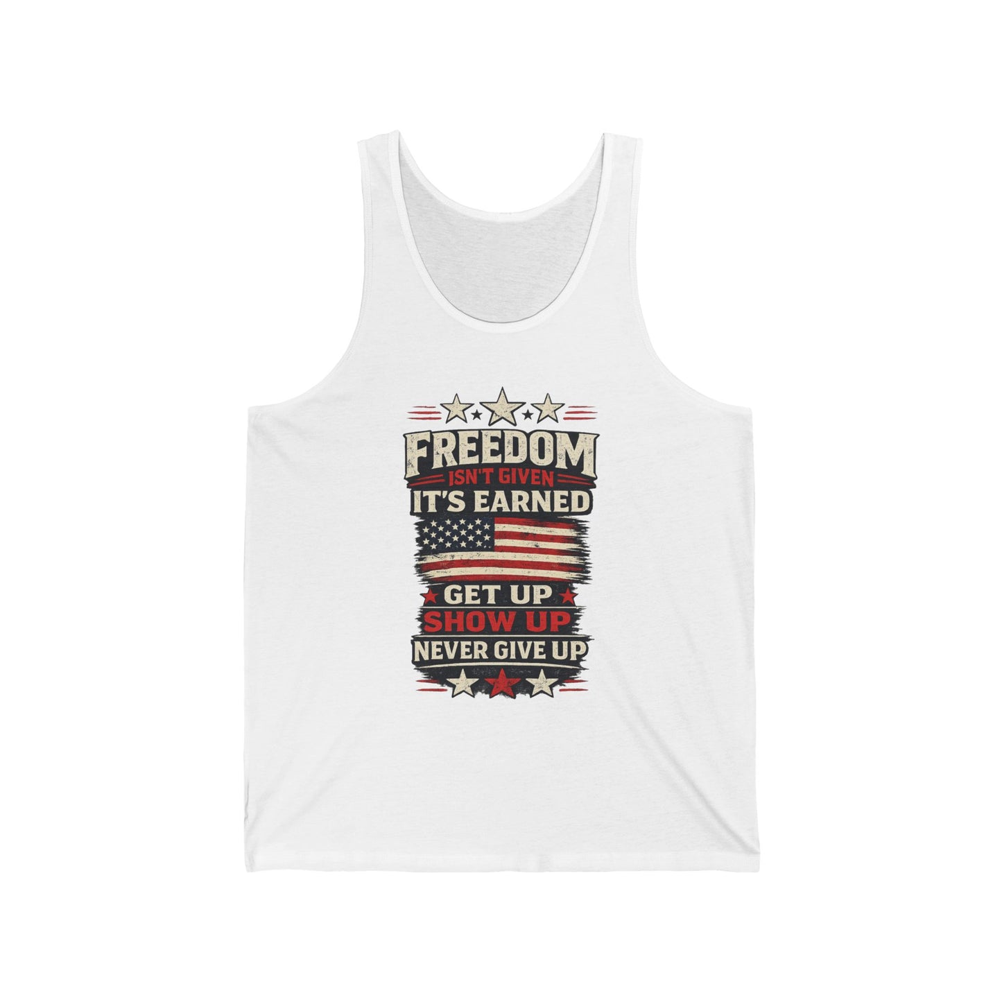 4th of July Unisex Tank Top – Patriotic Summer Tank for Independence Day, BBQs, Fireworks & Everyday Wear