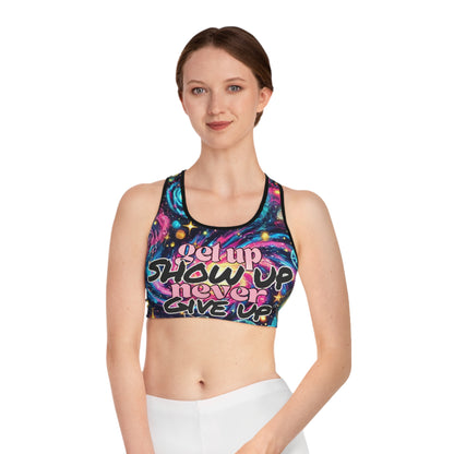 No Excuses Sports Bra – Train Hard, Stay Supported (GALAXY)