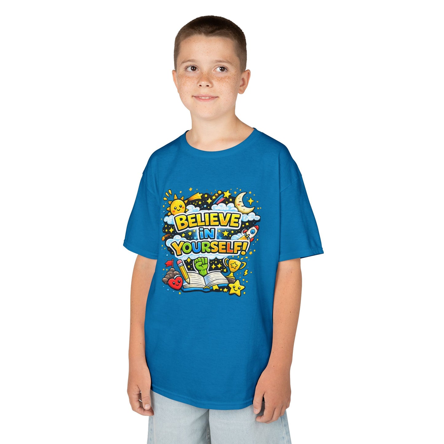 Kids Heavy Cotton™ Motivational T Shirt