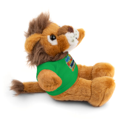 Stuffed Animals with Tee " Get Up Show Up Never Give Up"