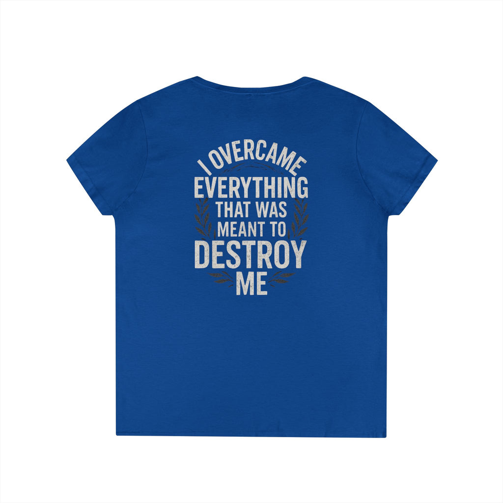 Women's V Neck-Strength in Motion