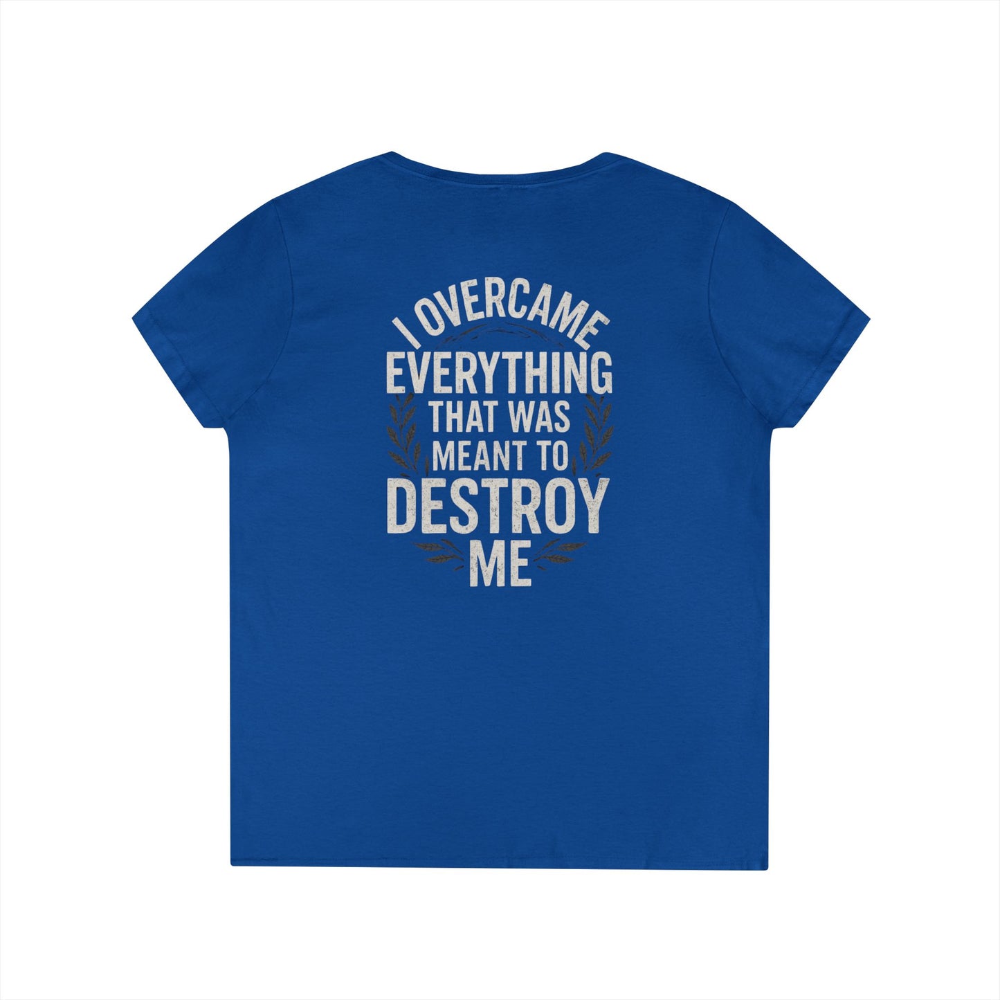 Women's V Neck-Strength in Motion