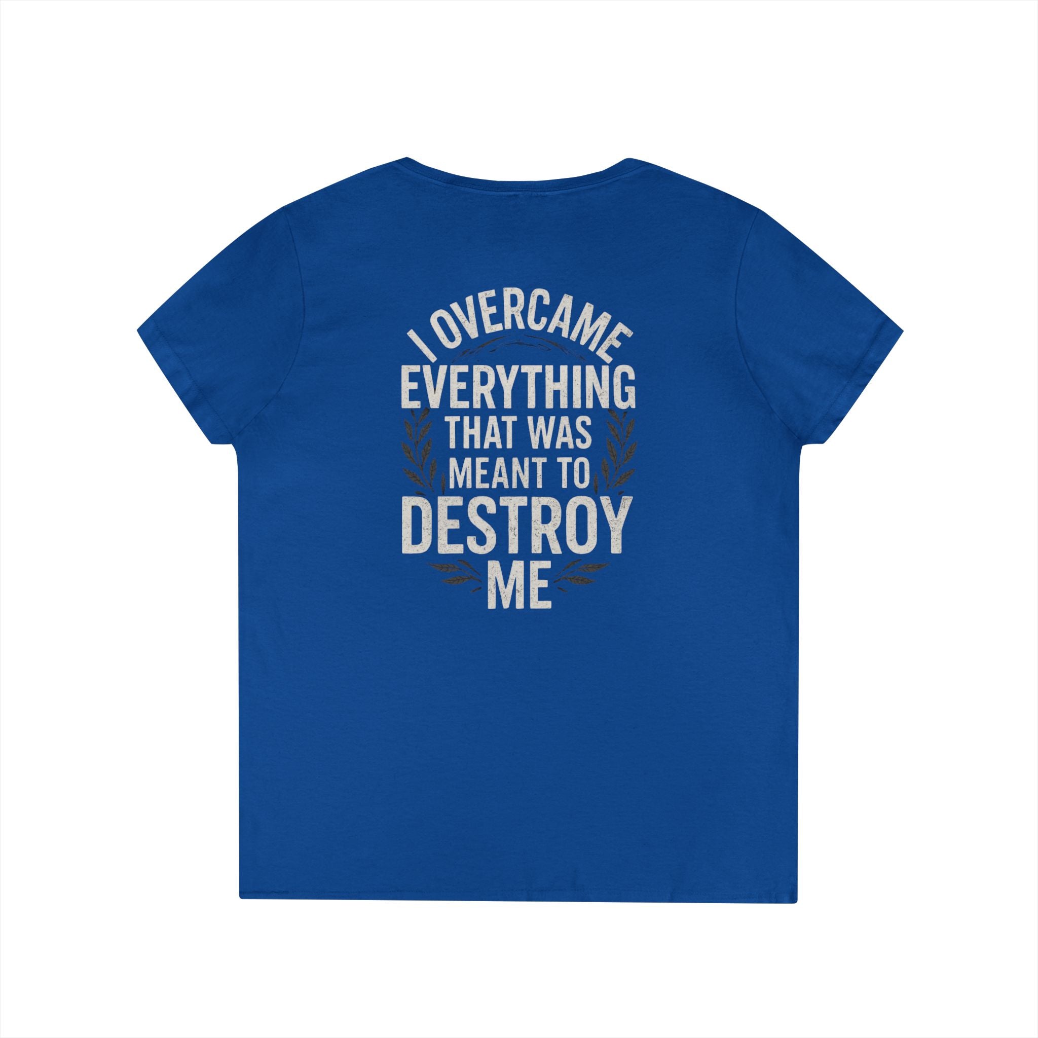 Women's V Neck-Strength in Motion