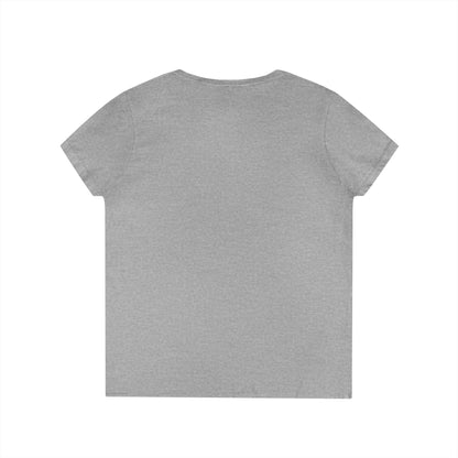 Run Through It Women's V Neck-Strength in Motion