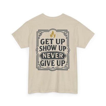 Mindset = Muscles. Build Both. Unisex Heavy Cotton Tee