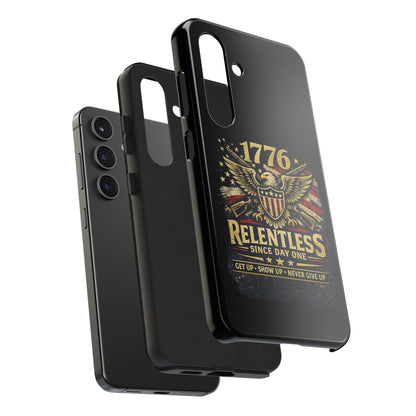 Patriotic 4th of July Tough Phone Case | Shockproof Protective Cover for iPhone & Samsung | USA Independence Day Design