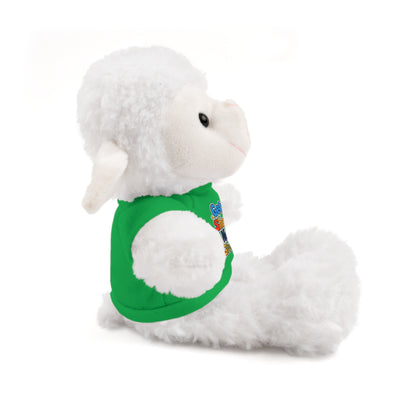 Stuffed Animals with Tee " Get Up Show Up Never Give Up"