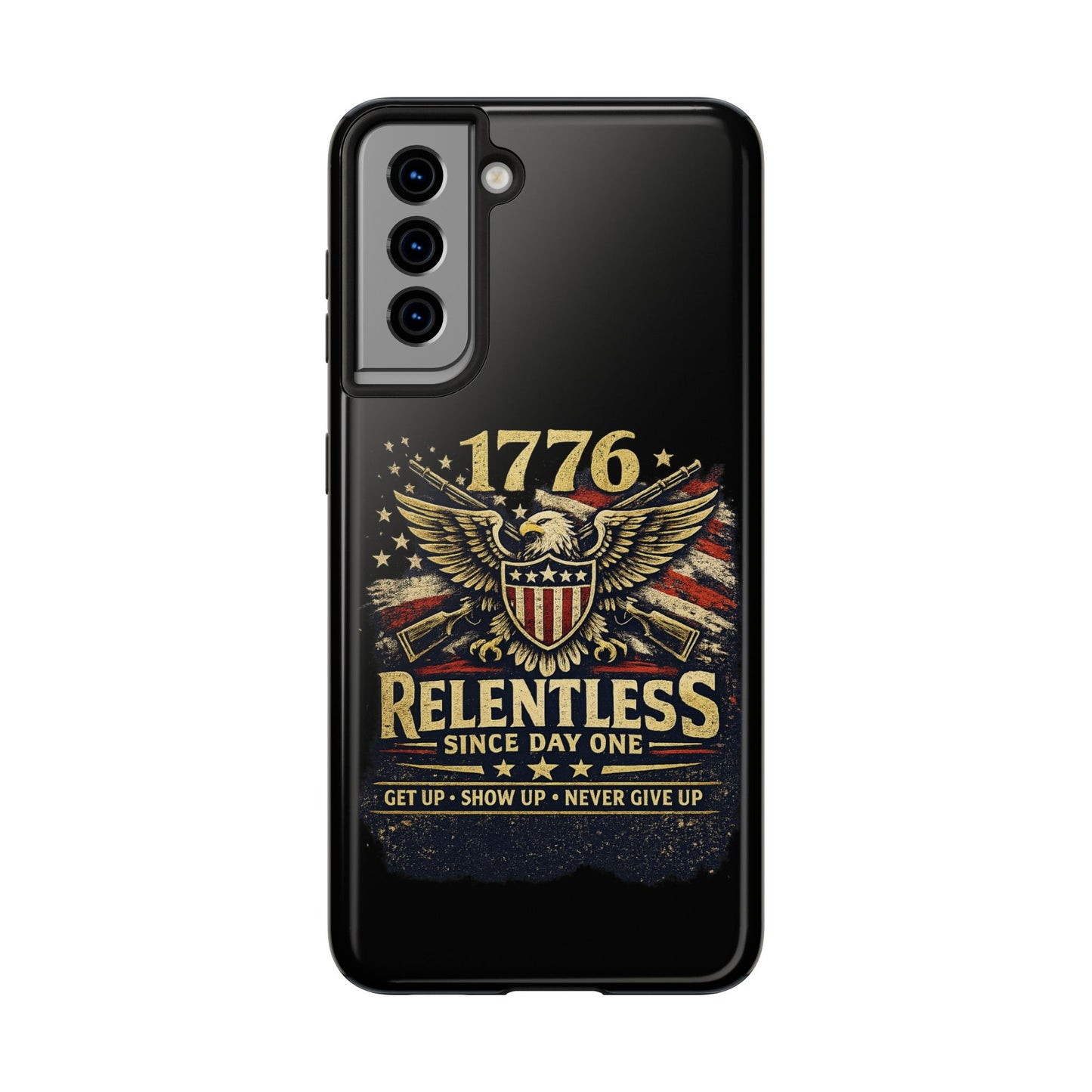 Patriotic 4th of July Tough Phone Case | Shockproof Protective Cover for iPhone & Samsung | USA Independence Day Design
