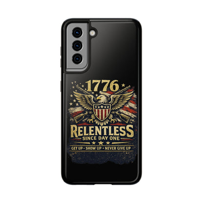 Patriotic 4th of July Tough Phone Case | Shockproof Protective Cover for iPhone & Samsung | USA Independence Day Design