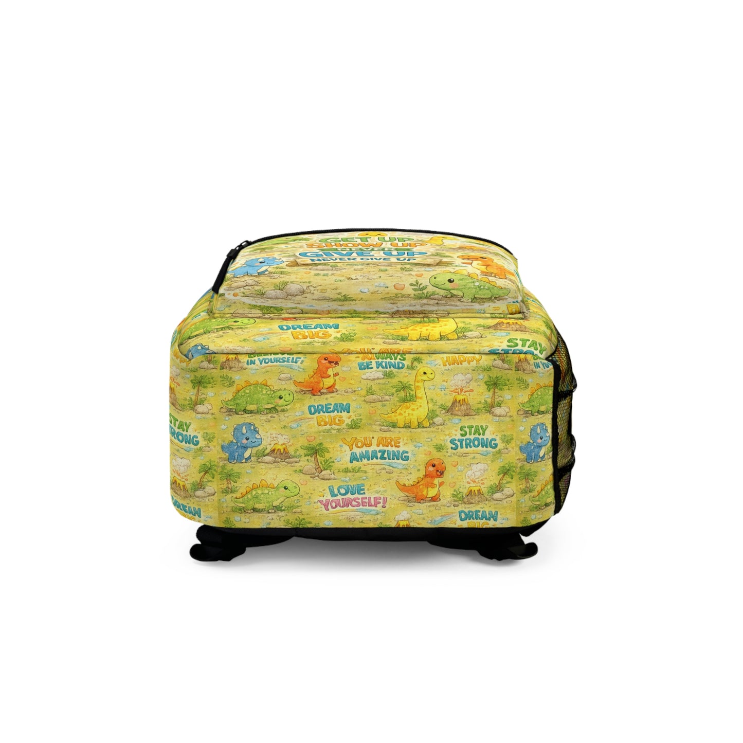 Youth/ Kids Dinosaur Theme Motivational Backpack