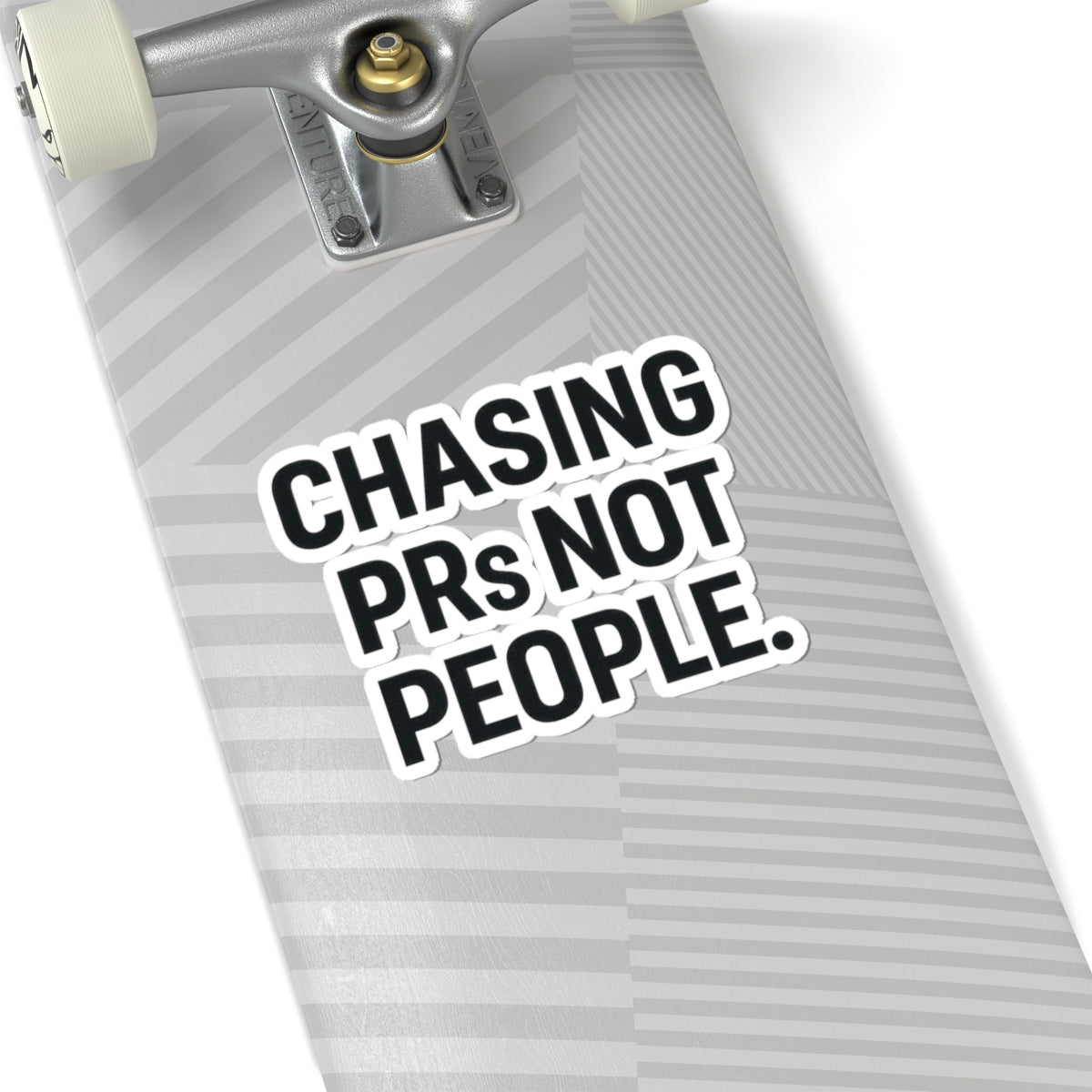 Chasing PRs Not People Sticker