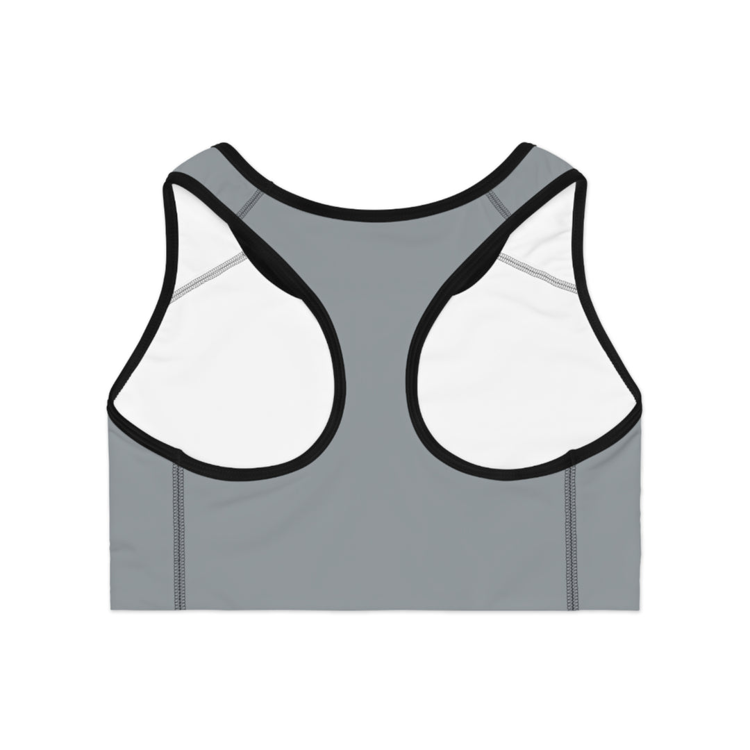 No Excuses Sports Bra – Train Hard, Stay Supported (Gravel)
