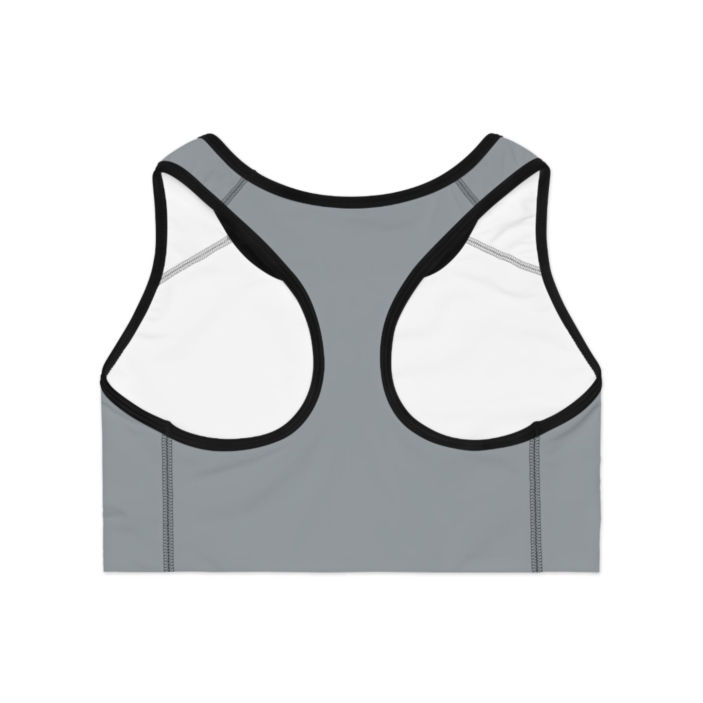 No Excuses Sports Bra – Train Hard, Stay Supported (Gravel)