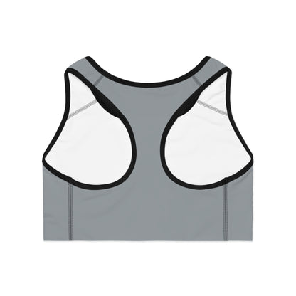 No Excuses Sports Bra – Train Hard, Stay Supported (Gravel)