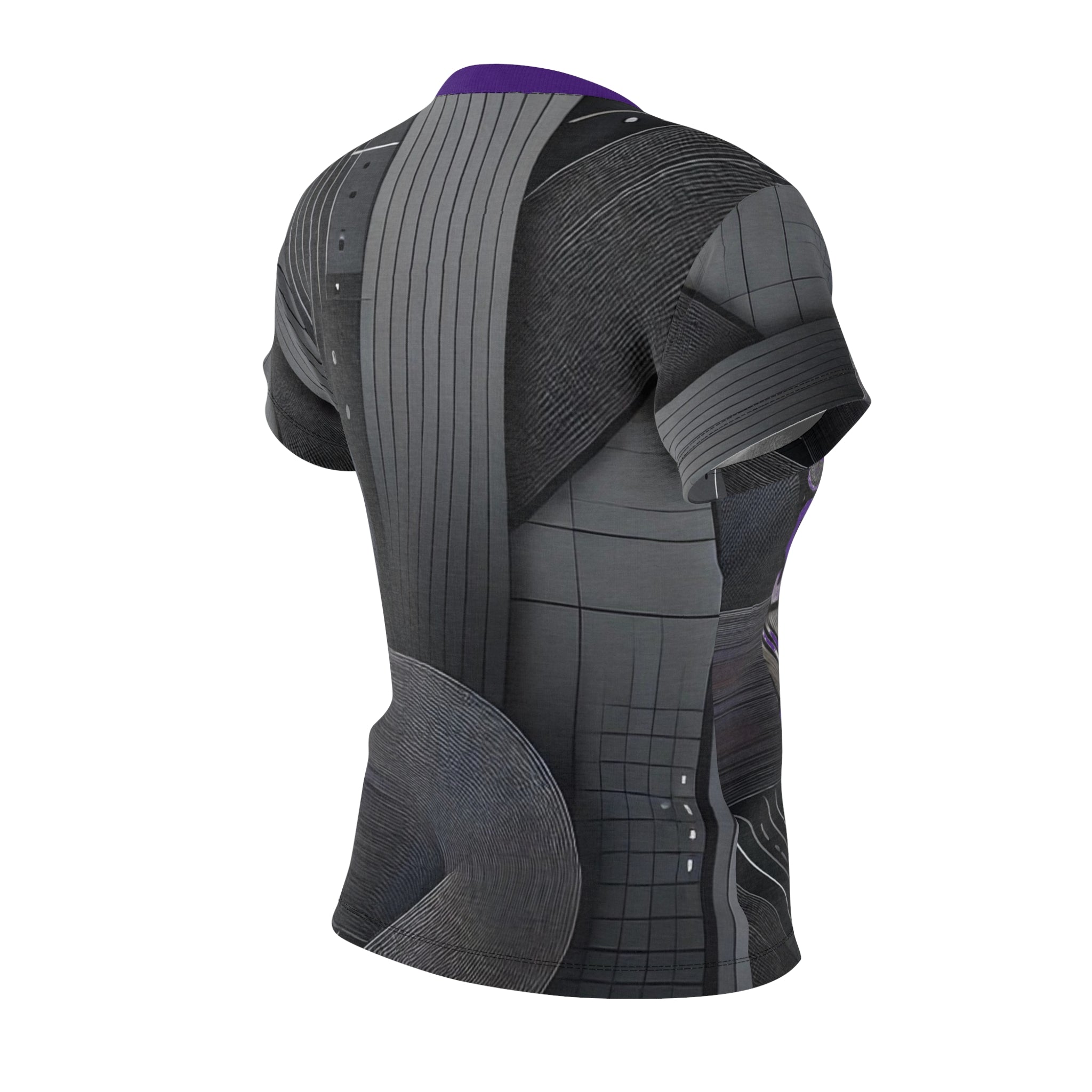 Women's Relentless Drive Tee – Get Up, Show Up, Never Give Up (Purple)