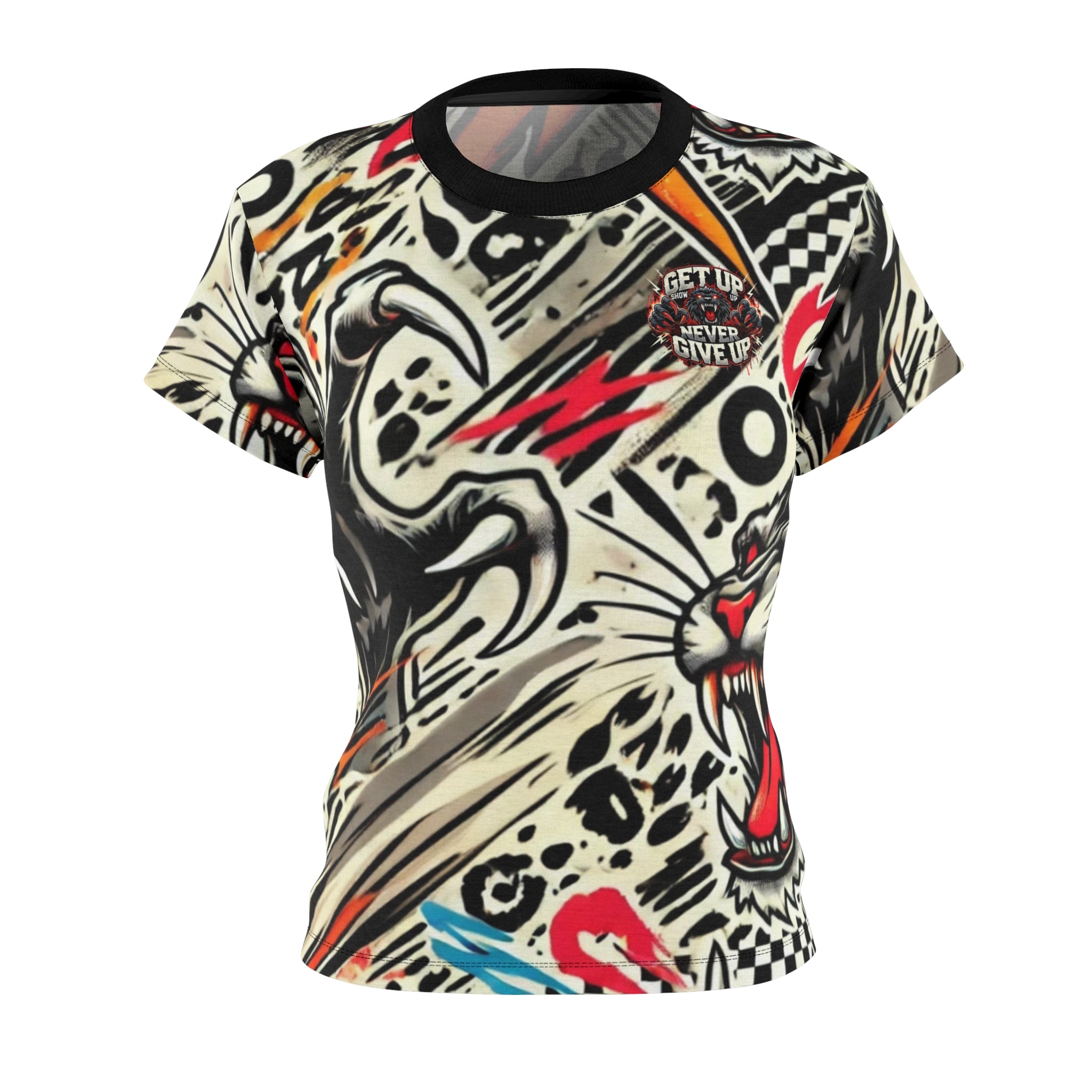 Women's Relentless Drive Tee – Get Up, Show Up, Never Give Up