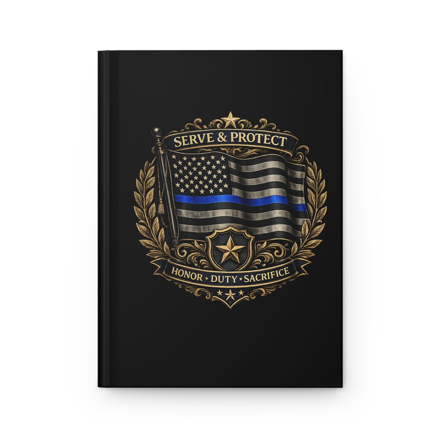 Blue Line Legacy Hardcover Journal