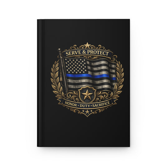Blue Line Legacy Hardcover Journal