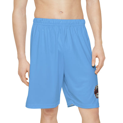 Relentless Performance Men’s Sports Shorts (Light Blue)