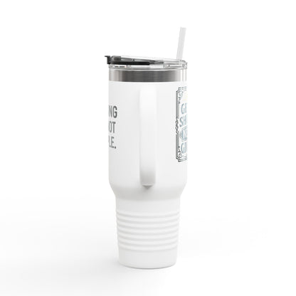 “I Chase PR’s not people” Insulated Travel Mug, 40oz