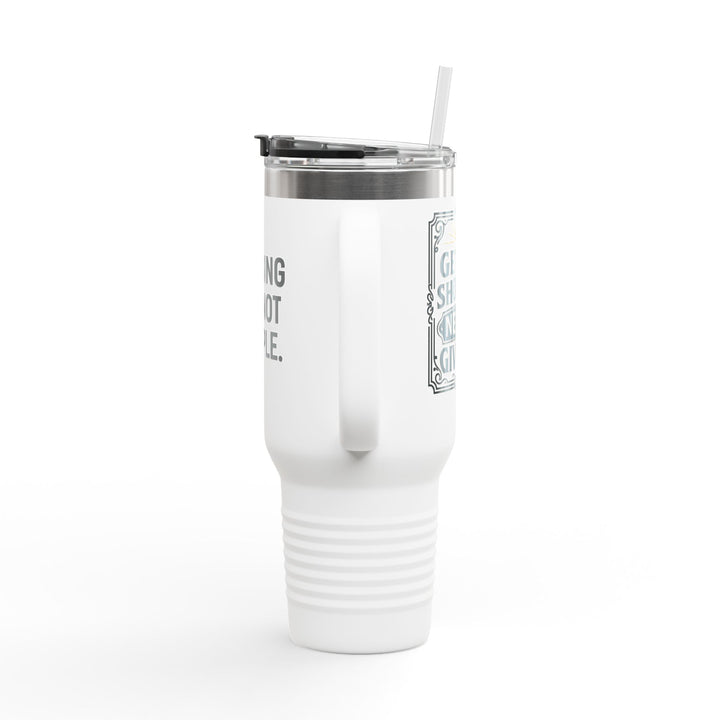 “I Chase PR’s not people” Insulated Travel Mug, 40oz