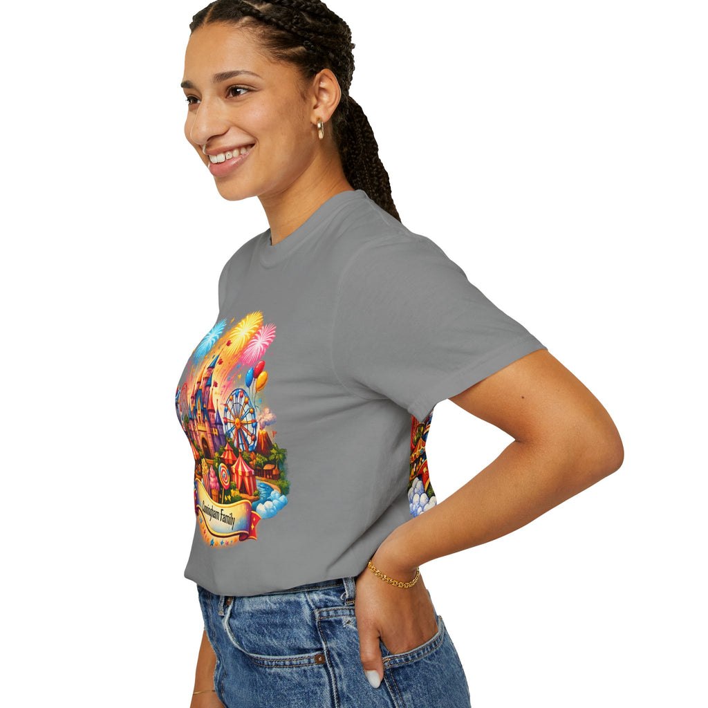 Customizable Name Graphic T-Shirt – for Disney Trips, Theme Park Vacations